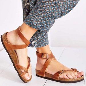 Birkenstock Yara Sandal Antique Brown EU Size 36